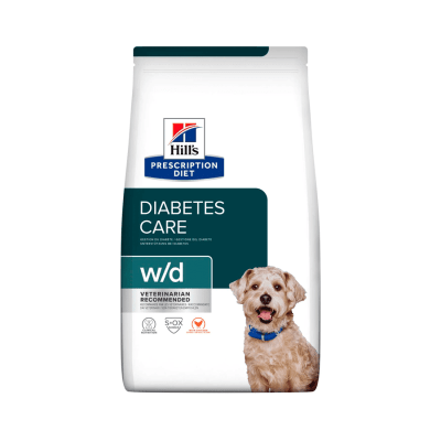 HILLS PD CANINE W/D DRY  DIGESTIVE, WEIGH GLUCOSE MANAGEMENT - Manejo de Glucosa, Digestivo y Peso (8 KG)