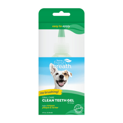 TROPICLEAN GEL REMOVEDOR DE PLACA DENTAL SABOR A MENTA (PERROS - 118ML))1