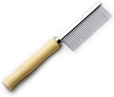 PEINE C/ MANGO DE MADERA