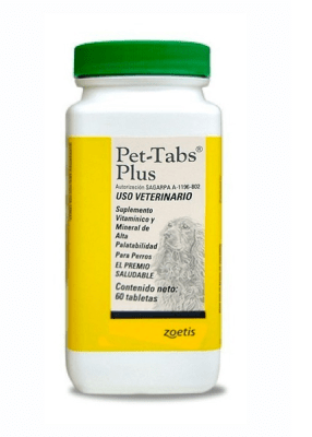 ZOETIS PET-TABS PLUS 60TAB