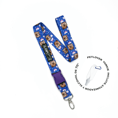 GLAMPET LANYARD PETLOVER YORKIE1