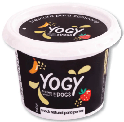 NATURAL HOME HELADO YOGY DE FRESA Y PLATANOS (100 GR)