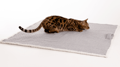 MANTA COBERTORA GRIS- TALLA L1