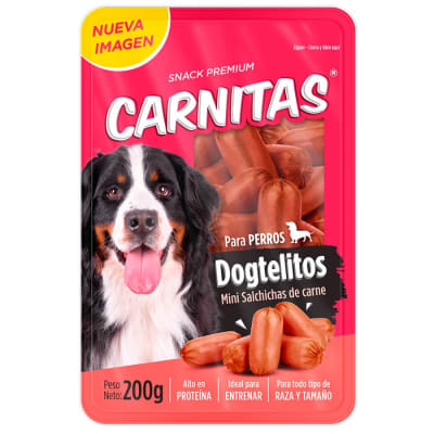 CARNITA DOGTELITOS POLLO Y RES 100 G