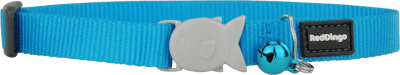 REDDINGO COLLAR GATO PLAIN TURQUOISE1
