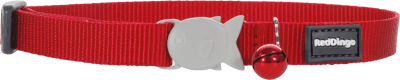 REDDINGO COLLAR GATO PLAIN RED