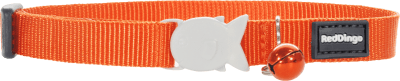 REDDINGO COLLAR GATO PLAIN ORANGE