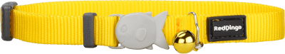 REDDINGO COLLAR GATO PLAIN YELLOW1
