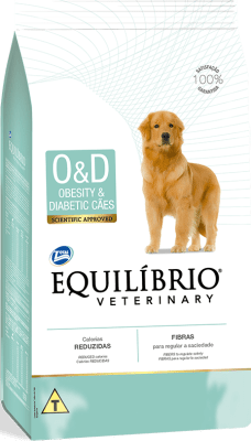 EQUILIBRIO VETERINARY  (OD) OBESITY & DIABETIC PERROS 2 KG