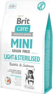 BRIT CARE ADULT MINI ESTERILIZADO R&S (2 KG)