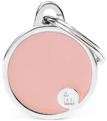 MY FAMILY BASIC HANDMADE PINK CIRCLE SMALL