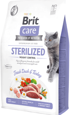 BRIT CARE CAT STERILIZED WEIGHT CONTROL1
