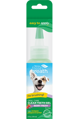 TROPICLEAN GEL REMOVEDOR DE PLACA DENTAL SABOR BERRY FRESH 59 ML