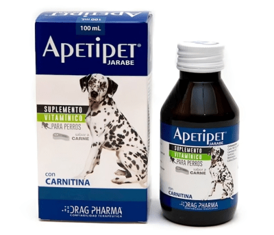DRAG PHARMA APETIPET EN JARABE PARA PERROS 100 ML