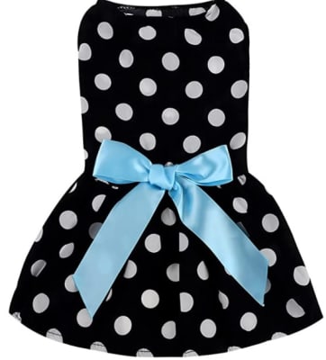 VESTIDO SPRING WHITE DOTS-M