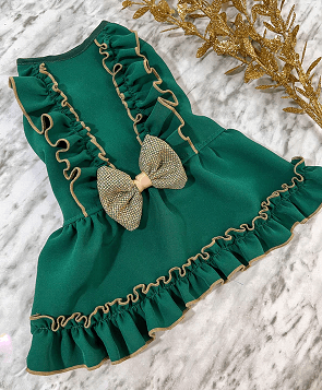 KIZZABELLA VESTIDO VIRGINIA VERDE