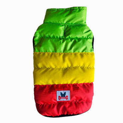 CHALECO SPLASH VERDE AMARILLO ROJO-TALLA 2