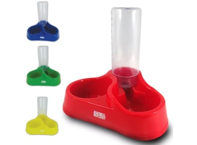 ANIMAL PLANET BEBEDERO/COMEDOR P/MASCOTA-AMARILLO1