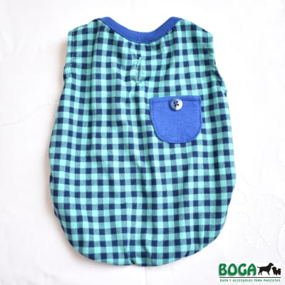 BOGA BIBIDI CUADROS AZUL (MACHO)