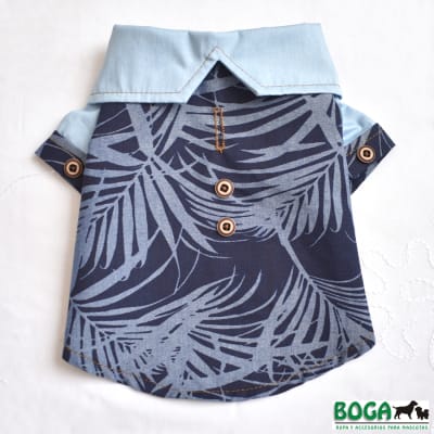 BOGA CAMISA JEAN PALMAS