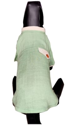 MONCHERI CAMISA LINO VERDE1