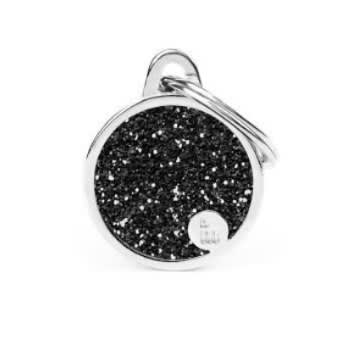 MY FAMILY SHINE BLACK CIRCLE SMALL