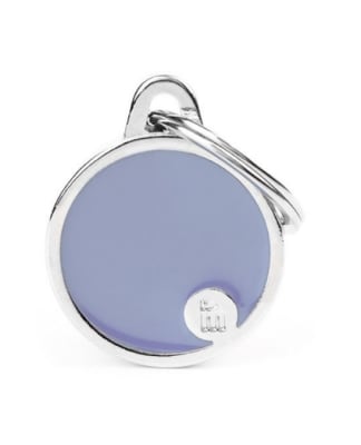 MY FAMILY HANDMADE LILA CIRCLE SMALL