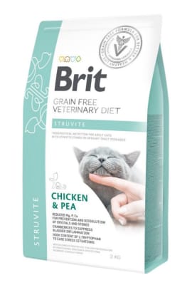 BRIT VETERINARY DIETS CAT STRUVITE (2KG)1