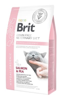 BRIT VETERINARY DIETS CAT HYPOALLERGENICO (2KG)1