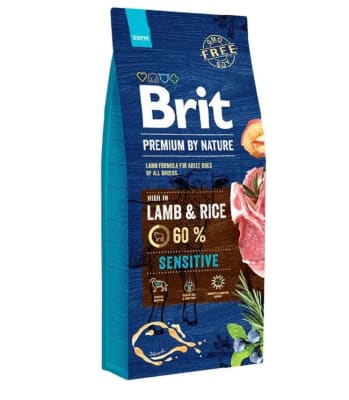 BRIT PREMIUM ADULTO SENSITIVE LAMB (15KG)1