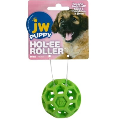JW PUPPY HOL-EE ROLLER VERDE-SMALL