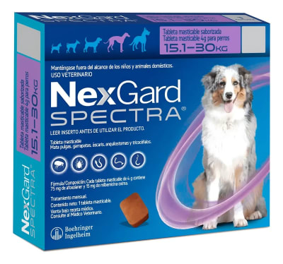 Nexgard SPECTRA 15.1 a 30 KG (PERRO)1