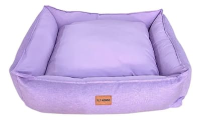 CAMA PARA MASCOTAS ANTIALERGICA MORADO- MEDIUM