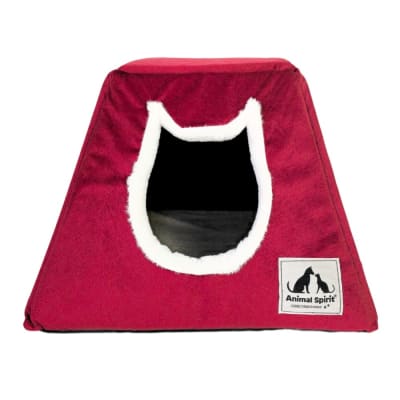 CASA PARA GATOS 3 EN 1 ANIMAL PRINT1