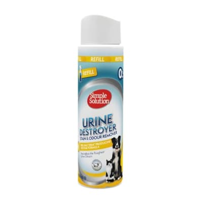 SIMPLE SOLUTION REFILL DESTROYER LIQUIDO REMOVEDOR DE OLOR DE ORINA 400ML
