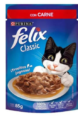 FELIX CLASSIC POUCH DE CARNE 85 gr1