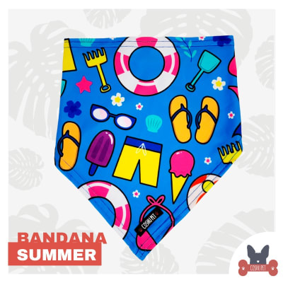 COSHUPET BANDANA SUMMERS- LARGE1
