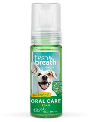 TROPICLEAN ESPUMA DENTAL 133 ML