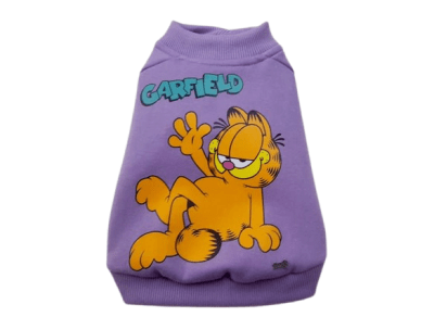 AZUL POLERA LILA GARFIELD