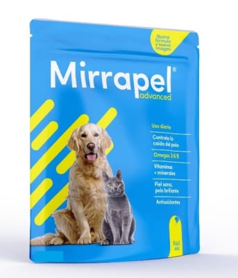 MIRRAPEL EN POLVO PARA PERROS Y GATOS (600GM)