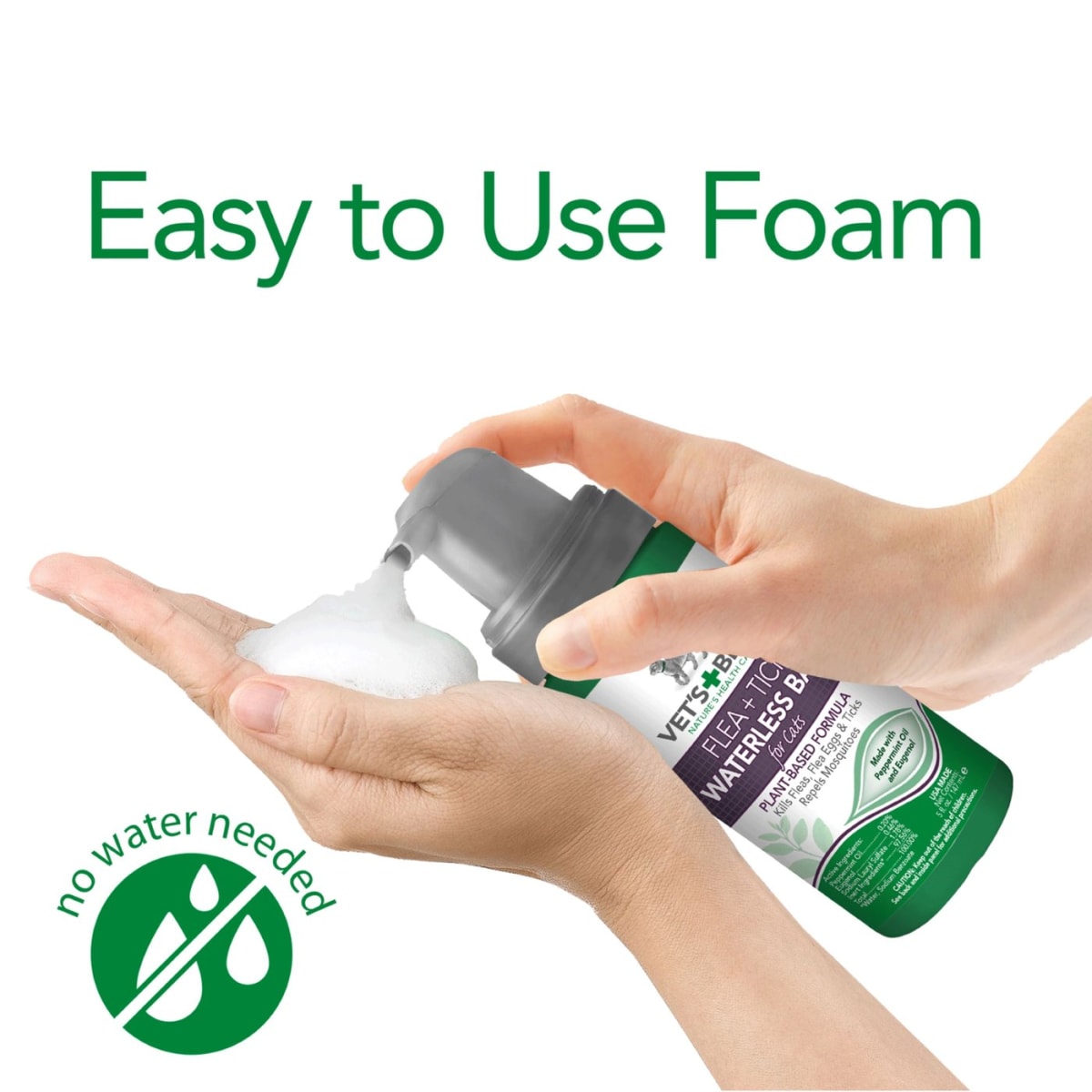 VET´S+BEST WATERLESS CAT BATH 147 ML Pet Mas