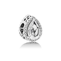 Charm Pandora gota brillante1