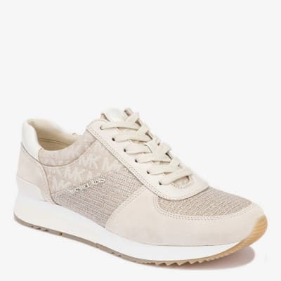 Zapatillas Michael Kors Allie Trainer Beige1