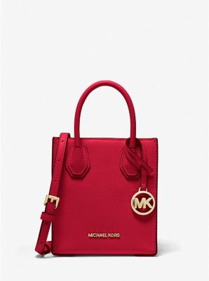 Cartera Michael Kors Mercer Pequeña Rojo1