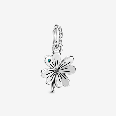 Charm Pandora Trebol 4 hojas colgante1