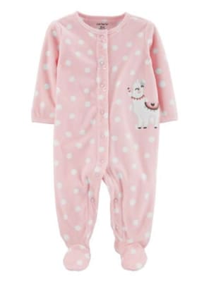 Pijama Carter´s Polar llama rosado