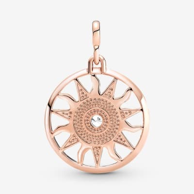 Charm Pandora Me Medallón Poder Del Sol Rose gold