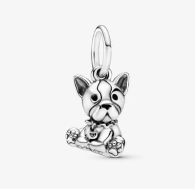 Charm Pandora perro bulldog frances1