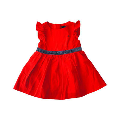 Vestido Tommy Hilfiger Kids rojo1