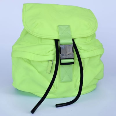 Mochila Bimba y Lola verde flourescente 1